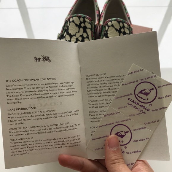 COACH Limited Edition floral-animal print slip-on sneaker - Picture 4 of 4